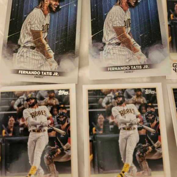 2022 Topps Series 1 FERNANDO TATIS JR. Stars Of MLB and Base Cards Lot of 6 - Picture 2 of 3